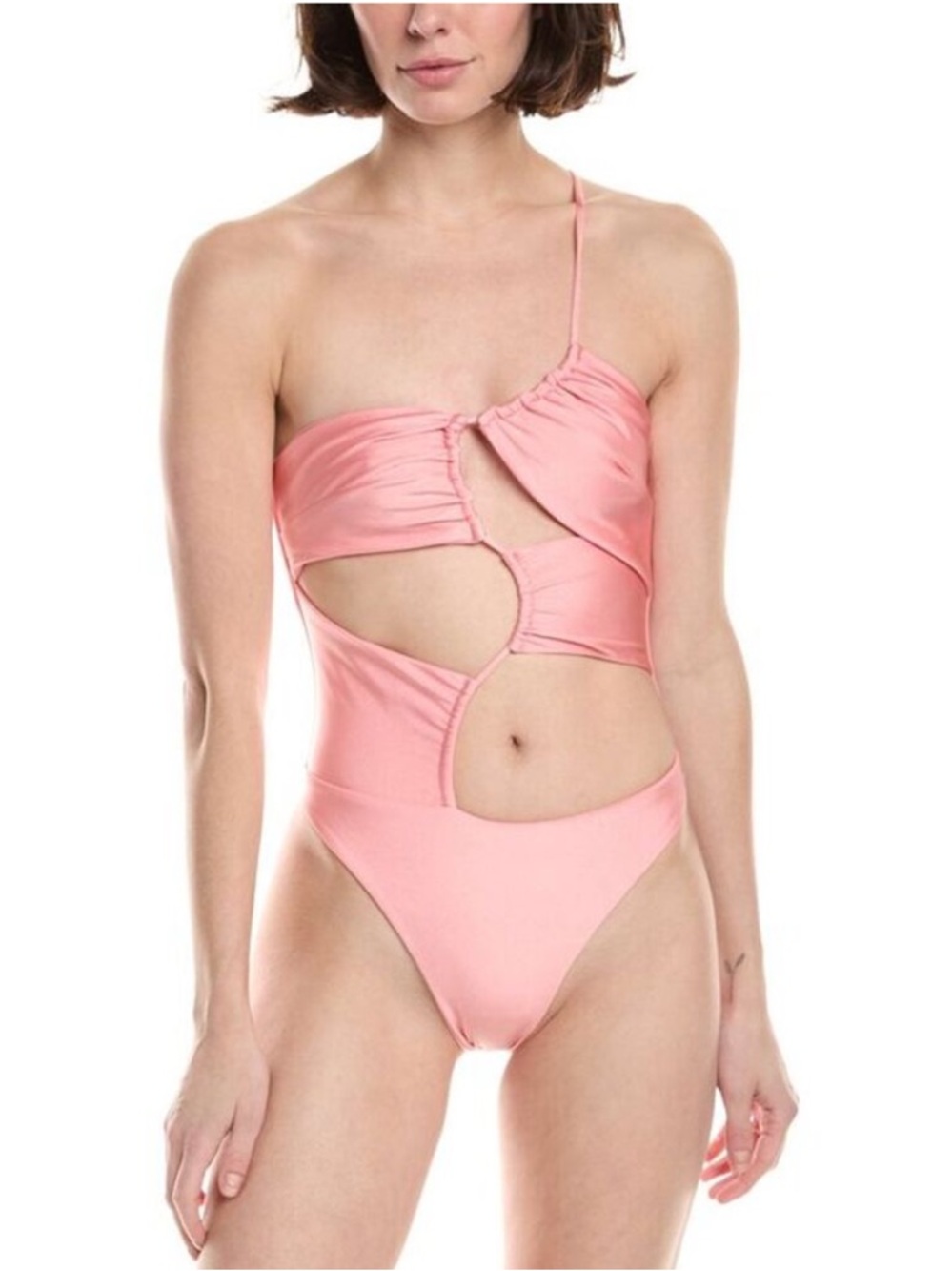 NWT Riot Swim Biscayne One Piece Swimsuit in Pink Rose Size XS